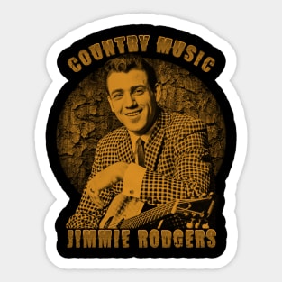 Jimmie Rodgers (vintage) quotess Sticker